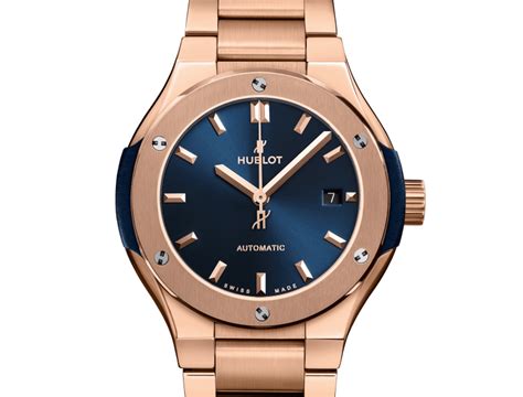 hublot classic fusion blue king gold bracelet|Classic Fusion Blue King Gold Bracelet 33 mm .